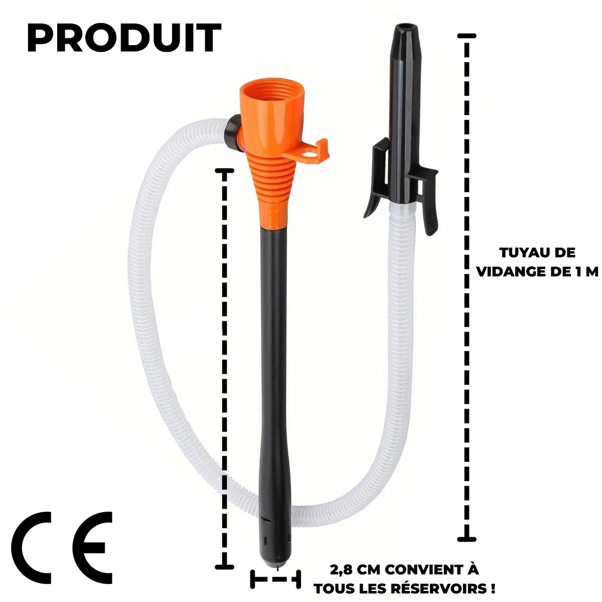 FuelMover™ - Faites le plein sans soulever un bidon.