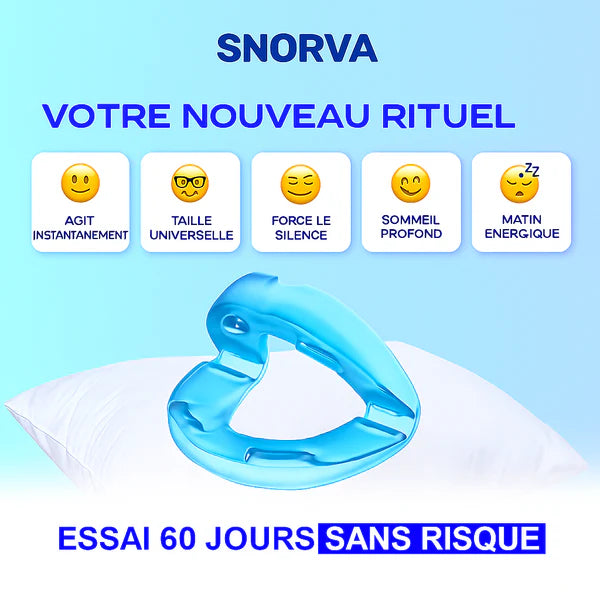 Snorva™ - La Solution anti-ronflement #1
