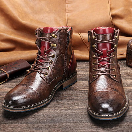 Lucas | Bottes en cuir premium