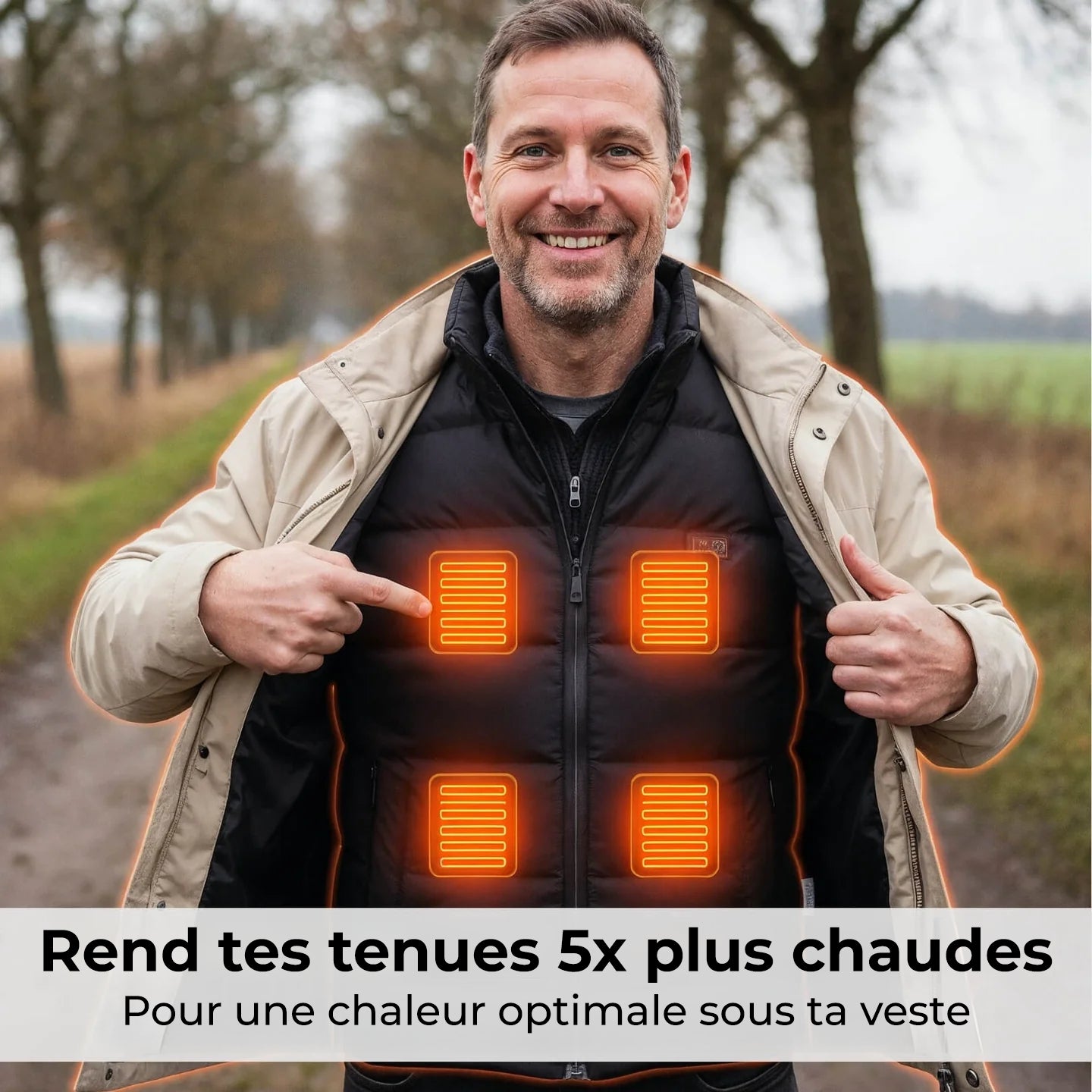 Veste Chauffante HeatTech™