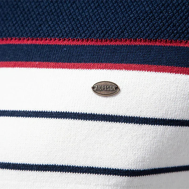 Simon - Pull rayé élégent pour homme