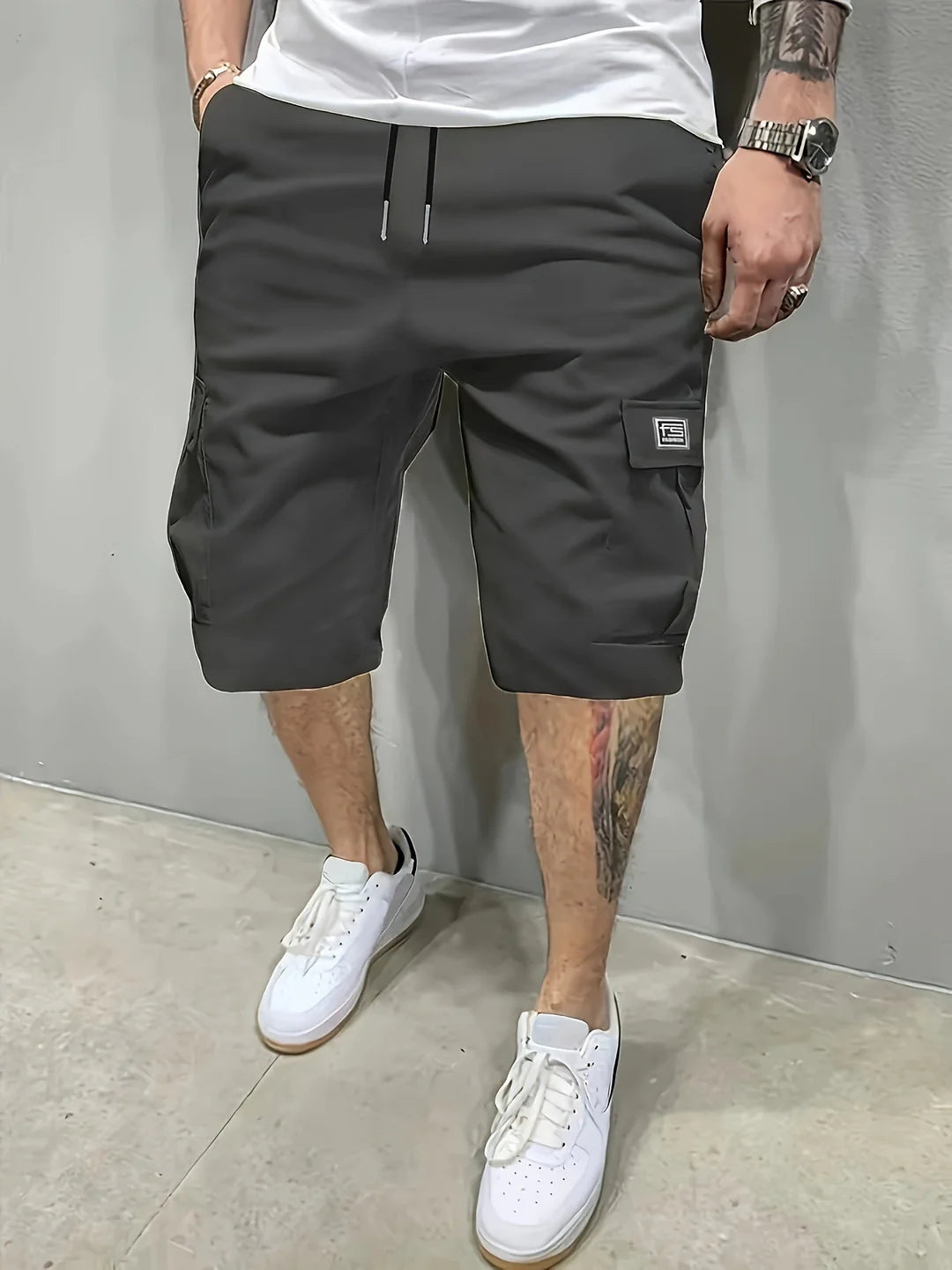 Maison Mila | Shorts cargo pour hommes (1 acheté, 1 GRATUIT offert)
